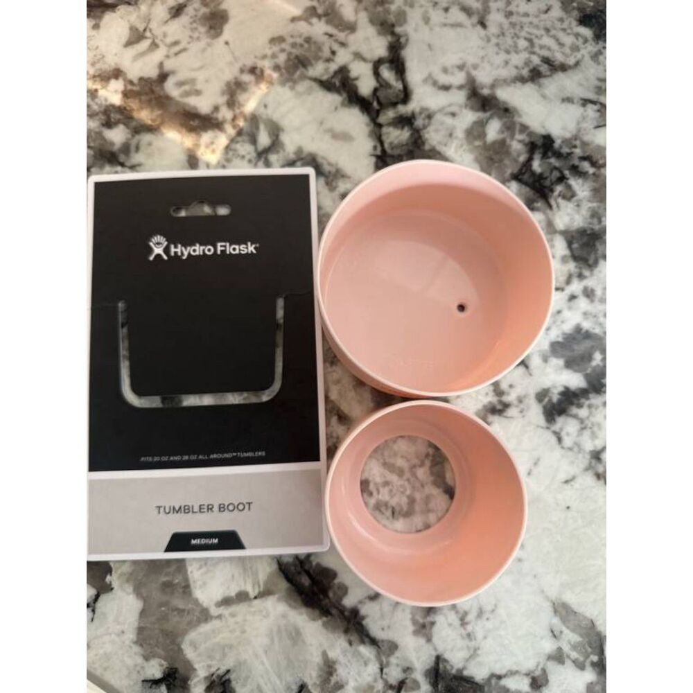 Hydro Flask Tumbler Boot Medium Pink Fits 20oz & 28oz All Around